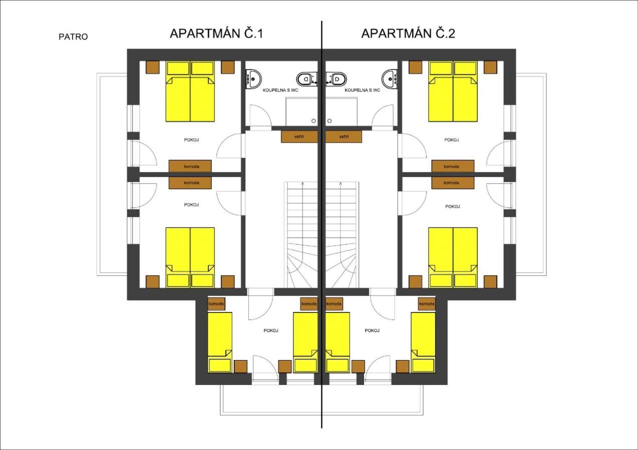 Apartmany Fiserka 捷克布杰约维采 外观 照片